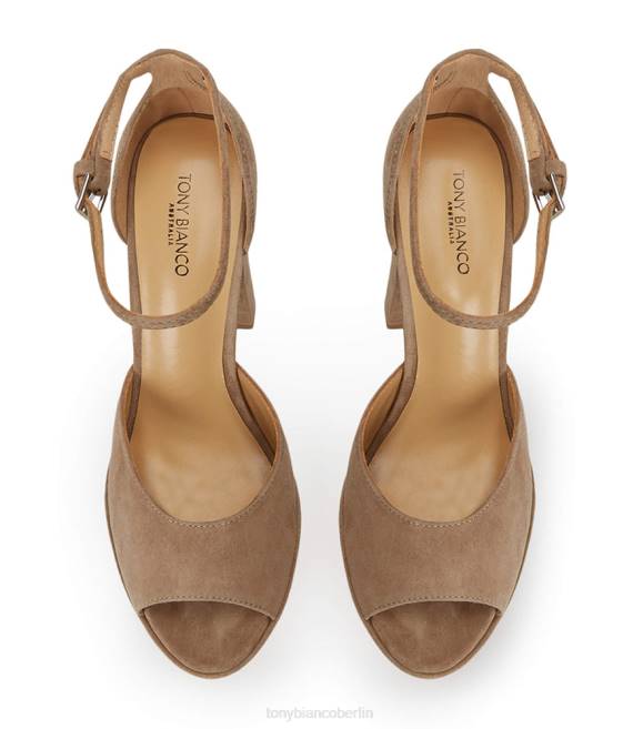 Plateau-Absätze| de Tony Bianco Frauen Jayze-Heels Steinwildleder 462437